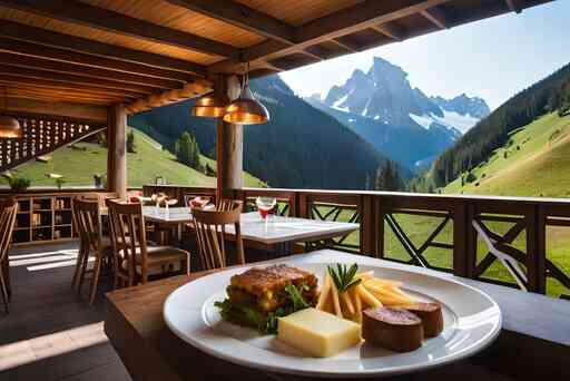 restaurant-with-view-mountains-background